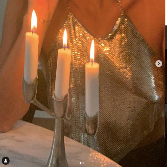 Vintage/Antique Grenadier from England Silver-Plated Candelabra Candles & Holders